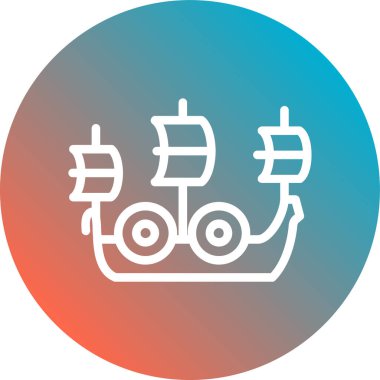 Bir arabanın vektör simgesi