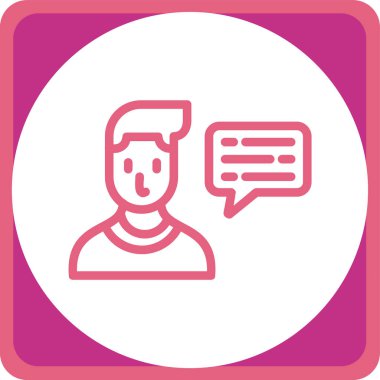 Müşteri servisi. Basit resimleme