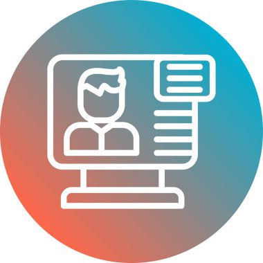 seo modern simgesinin vektör illüstrasyonu