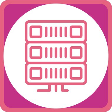 Modern simgenin vektör illüstrasyonu