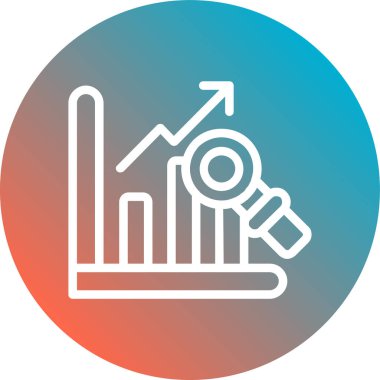 seo modern simgesinin vektör illüstrasyonu