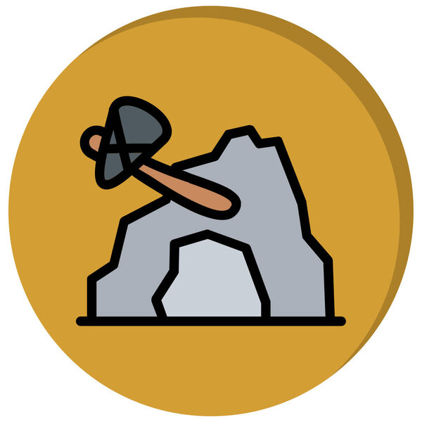 hammer icon vector illustration