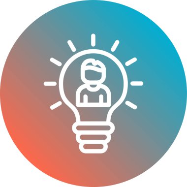 ampul vektör simgesi