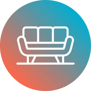 sandalye simgesi çizimi