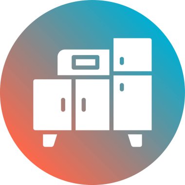 Modern b 'nin vektör illüstrasyonu eksik simgesi