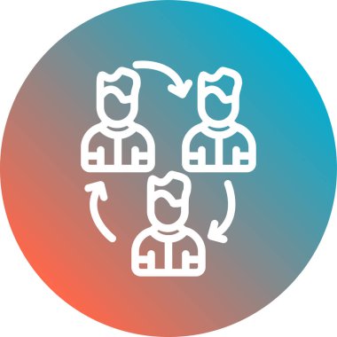 seo modern simgesinin vektör illüstrasyonu