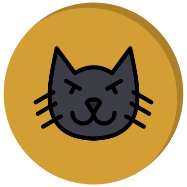 Kedi hayvan simgesi biçiminde