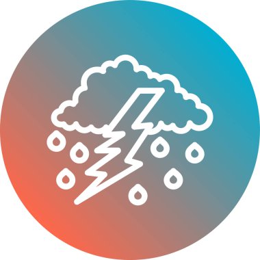 bulut simgesi vektörü, vektör illüstrasyon tasarımı