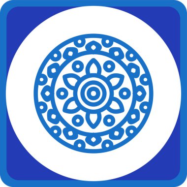 Modern b 'nin vektör illüstrasyonunda yiyecek ikonu yok