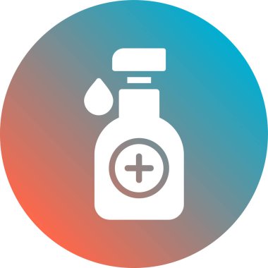 şişe simgesi vektör illüstrasyonu