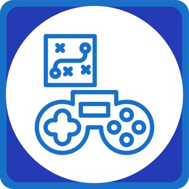 denetleyici simgesi, vektör illüstrasyonu