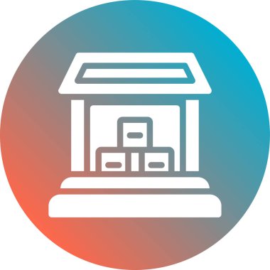 Vektör illüstrasyonu, simge ögesi biçimi