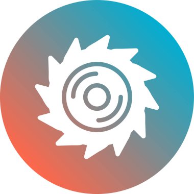 Güzel Güneş Çizgisi Vektör Simgesi