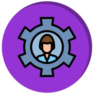 Bir insanla kadın kıyafeti.