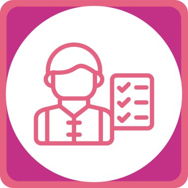 Modern eğitim ikonunun vektör illüstrasyonu