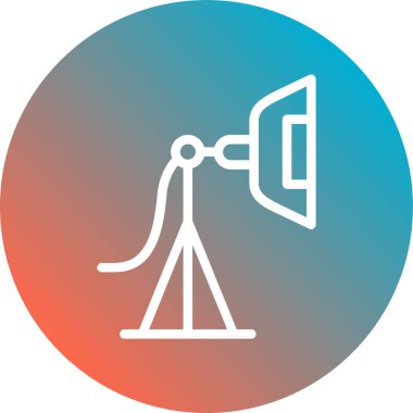 kamera simgesi vektör illüstrasyonu