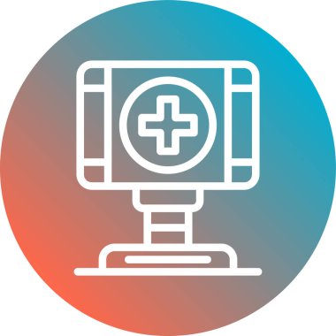 tıbbi simge vektör illüstrasyonu