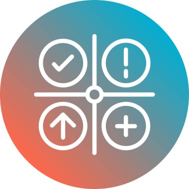 seo modern simgesinin vektör illüstrasyonu