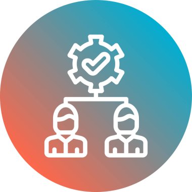 İnsan simgesi, vektör illüstrasyonu