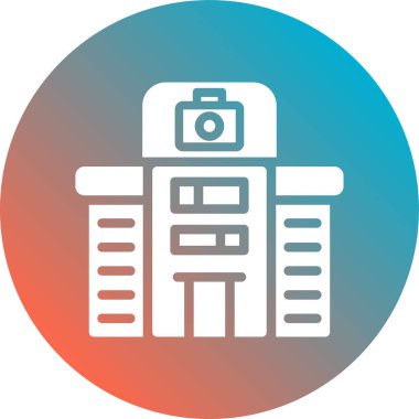 kamera simgesi vektör illüstrasyonu