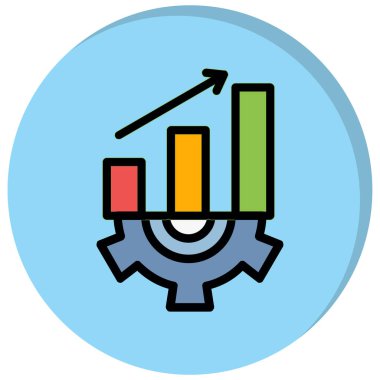 seo modern simgesinin vektör illüstrasyonu