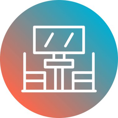 seo modern simgesinin vektör illüstrasyonu