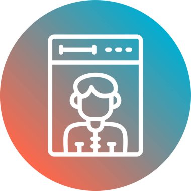 Gıda simgesinin vektör illüstrasyonu