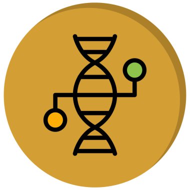 Molekül vektör simgesi. Web tasarımı için basit vektör illüstrasyonu
