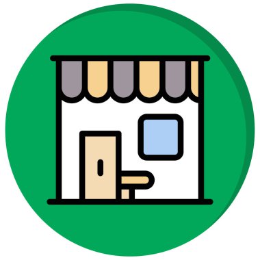 simge vektör illüstrasyonunu sakla