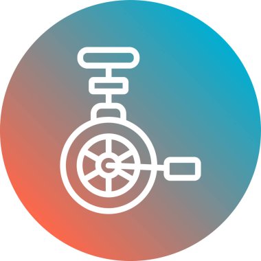 Modern otomatik simgenin vektör illüstrasyonu