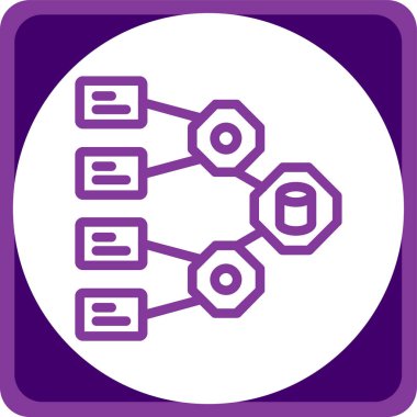 ağ simgesi, vektör illüstrasyonu. tasarım kavramı