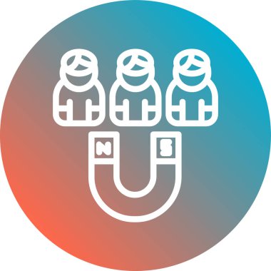 Vektör illüstrasyonu, modern simge