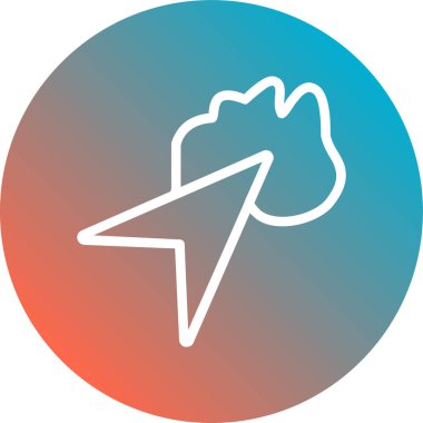 Benzersiz düzlem vektör simgesi