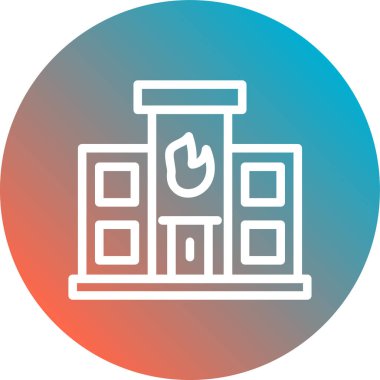 Modern eğitim ikonunun vektör illüstrasyonu