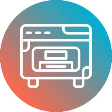 Vektör illüstrasyonu, simge ögesi arkaplanı