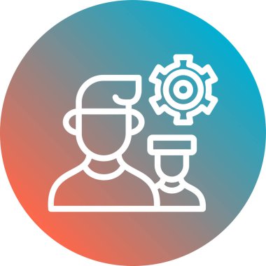 Vektör ayarı Simge illüstrasyonu