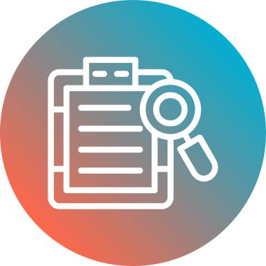 Vektör belgesi Simge illüstrasyonu