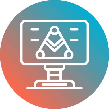 modern simge vektör illüstrasyonu