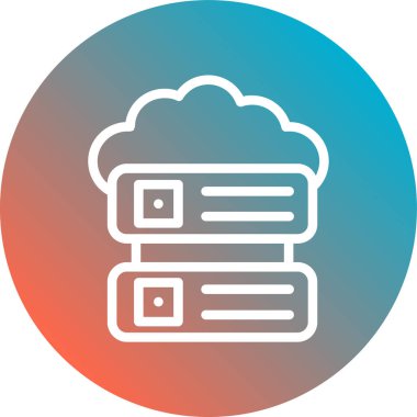 Şef şapka simgesi vektör illüstrasyonu