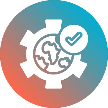 genel ağ vektör çizgisi simgesi