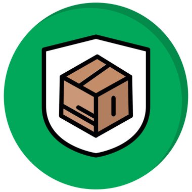 kutu paket simgesi - taslak biçimi