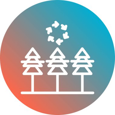 Çam ağacı. Basit tasarım