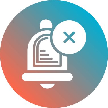 Bir belge simgesinin vektör illüstrasyonu