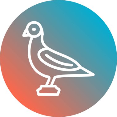 Modern çiftlik simgesinin vektör illüstrasyonu