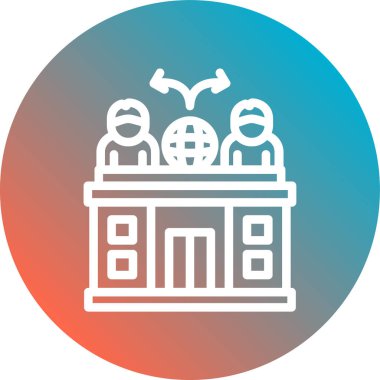 Vektör illüstrasyonu, simge ögesi biçimi