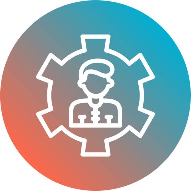 avatar simgesi vektör illüstrasyonu