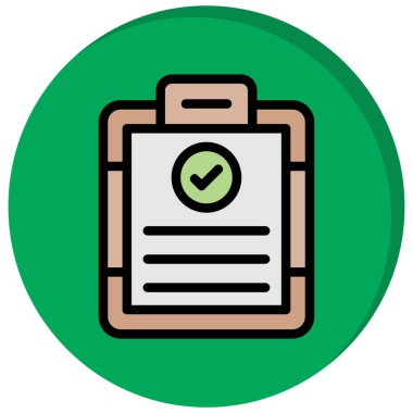 Pano simgesi vektörü beyaz arkaplanda izole edildi, pano işareti