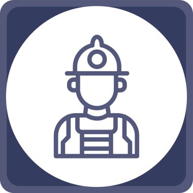 Bir insan simgesinin vektör illüstrasyonu