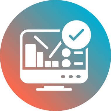 seo modern simgesinin vektör illüstrasyonu