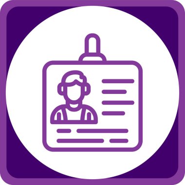 Modern simgenin vektör illüstrasyonu